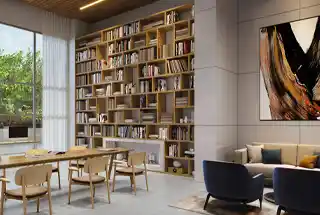 Library at Mextech Miraya Trinity
